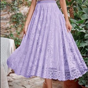 NWOT Lace Skirt